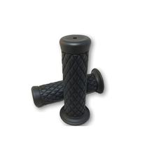 Custom Diamond Style Lenkergriffe 1 Zoll schwarz Paar