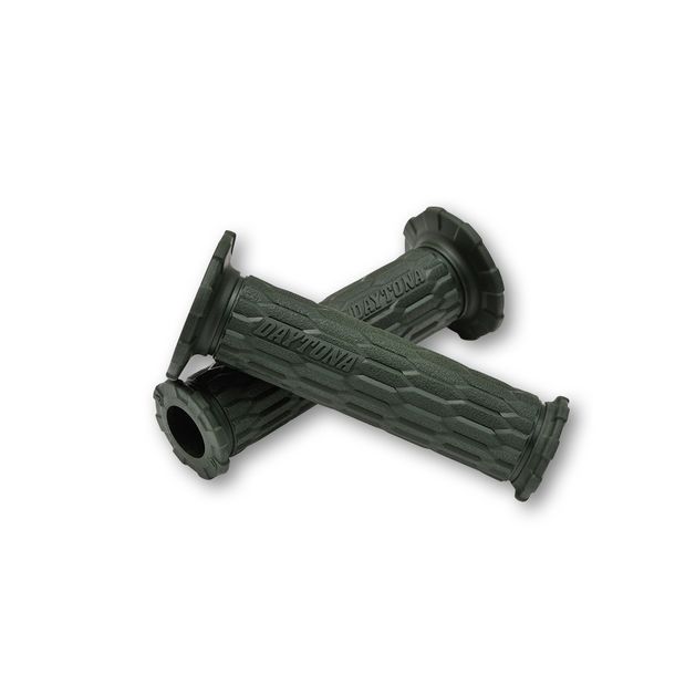 Manopole manubrio DAYTONA GGD-AMI, verde scuro