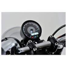 DAYTONA VELONA, Digitaler Drehzahlmesser mit Tacho, max. 15.000 U/Min, Ø 80 mm, schwarz