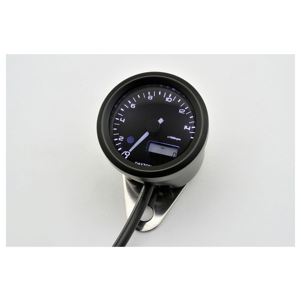 DAYTONA VELONA, tacómetro digital, hasta 15.000 rpm, Ø 48 mm redondo, negro