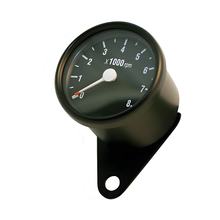 Toerenteller 8.000 rpm, Ø 60 mm, zwart/zwart