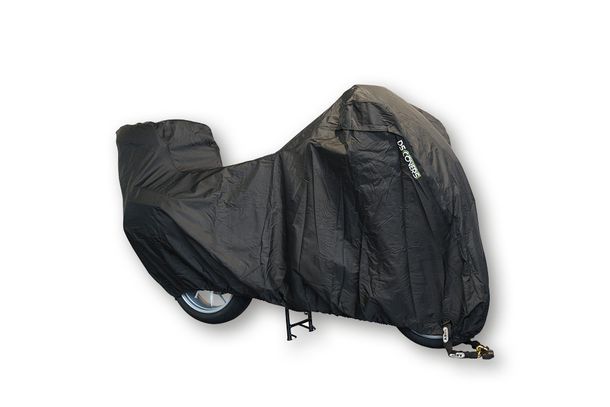 DS COVERS ALFA topkoffer zwart maat XXL