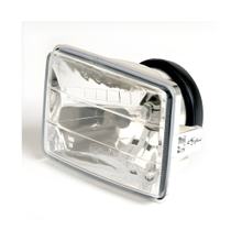 Inserto H4 130 x 90 mm, cristal transparente 12V 60/55W, estándar, marcado E.