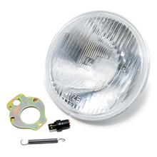 Insert de phare en verre gaufré H4 168mm avec prise de feu de stationnement