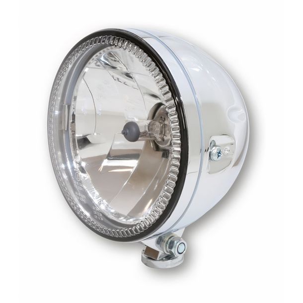 Faro principal HIGHSIDER 5 3/4 pulgadas SKYLINE, anillo de luz de estacionamiento LED