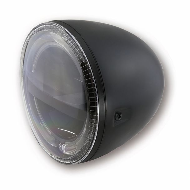 Scheinwerfer Highsider Circle 5 ¾ Zoll Standlichtring LED schwarz
