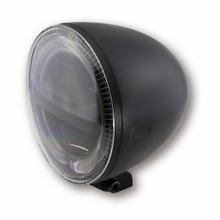 Scheinwerfer Highsider Circle 5 ¾ Zoll Standlichtring LED schwarz