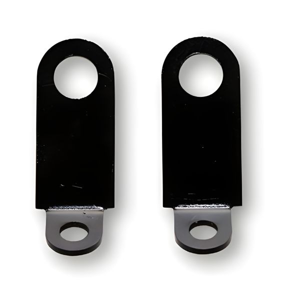 Blinkerhalter Highsider schwarz eloxiert