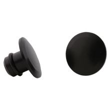Abdeckkappen Highsider PRO Cover Caps M10 CNC Aluminium schwarz, 2 Stück für Spiegelaufnahme