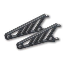 Lampenhalter Highsider CNC lang 114 x 10mm schwarz eloxiert 1 Paar