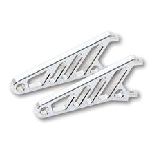 Lampenhalter Highsider CNC lang 114 x 10mm chrom 1 Paar