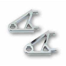 Lampenhalter Highsider CNC XS 48 x 10mm chrom 1 Paar