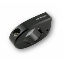Abrazadera de manillar de aluminio CNC HIGHSIDER, 7/8 pulgadas negro