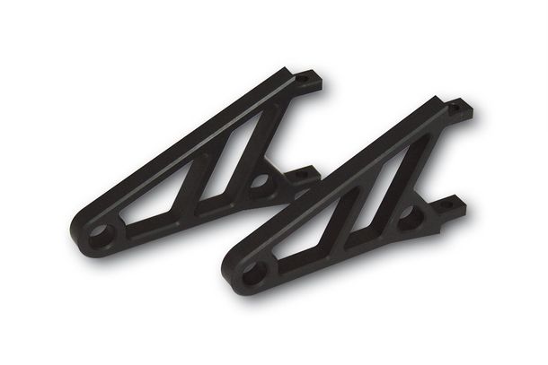 Lampenhalter Highsider CNC kurz 87 x 10mm schwarz eloxiert 1 Paar