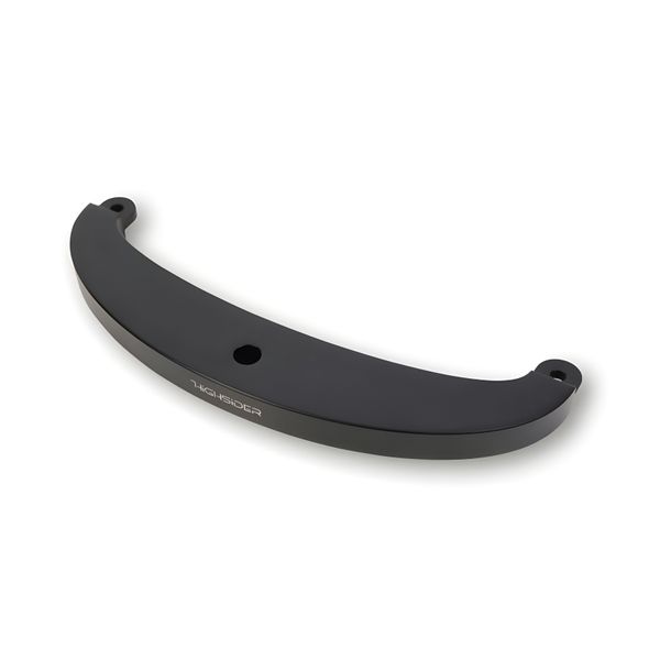 Staffa faro HIGHSIDER CNC BOTTOM TYP1 anodizzato nero