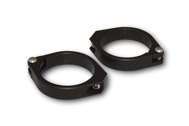Collier de serrage CNC HIGHSIDER 47-49-50-52-54mm noir 1 paire