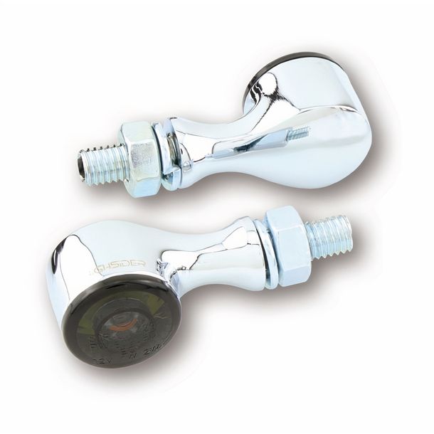 Blinker Highsider Apollo Classic Rücklicht Bremslicht LED chrom