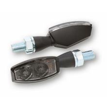 Piloto trasero LED HIGHSIDER, luz de freno, unidad de señal de giro BLAZE, negro, tintado