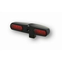 Rücklicht Highsider Flight LED schwarz, rotes Glas