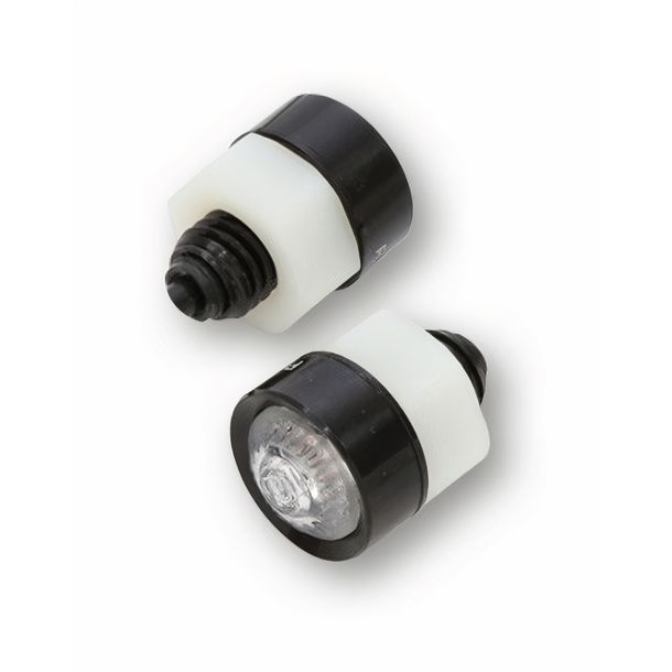 Blinker Highsider Mono LED schwarz eloxiert