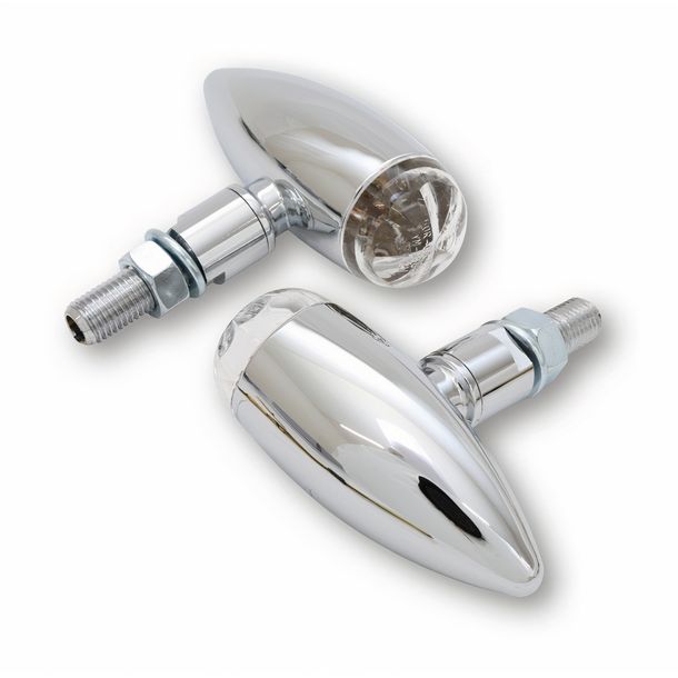Blinker Highsider Micro-Bullet LED chrom