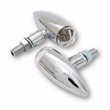 Voyant LED HIGHSIDER MICRO-BULLET chromé