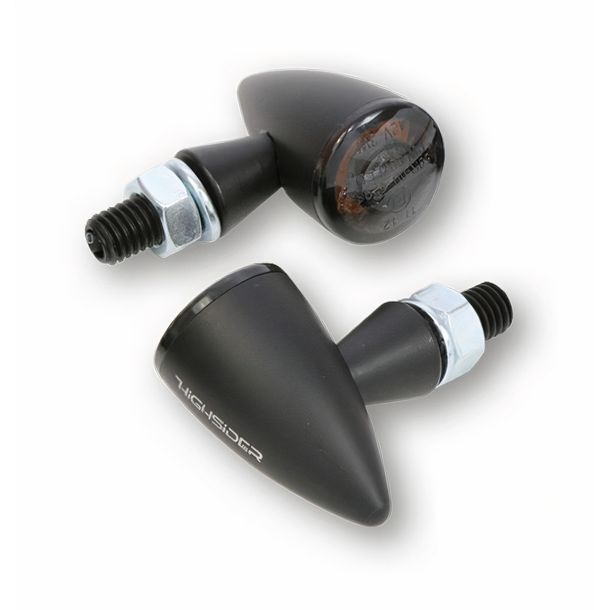 HIGHSIDER Indicatore LED/luce di posizione APOLLO BULLET, nero