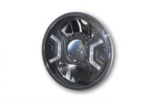 Highsider Type 2 LED 7 inch zwarte koplampinzet