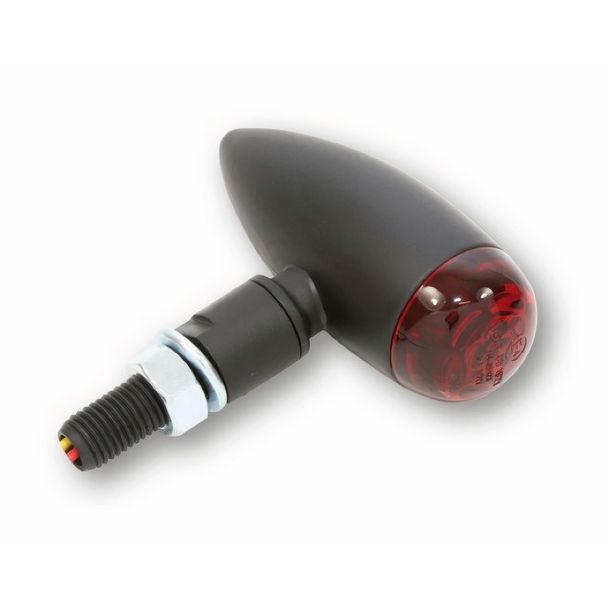 Rücklicht Highsider Micro-Bullet LED schwarz rot