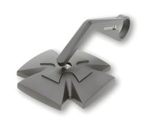 Lenkerendenspiegel Highsider Iron Cross schwarz eloxiert