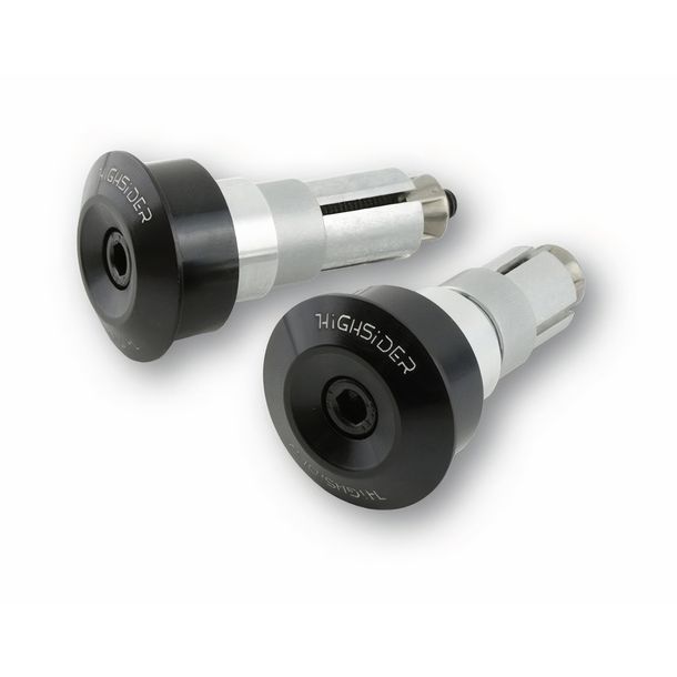 Poids de guidon HIGHSIDER DOT, aluminium, noir