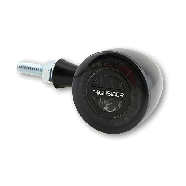 Blinker Highsider Rocket Bullet Rücklicht Bremslicht LED schwarz