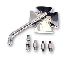 Spiegel Highsider Iron Cross chrom