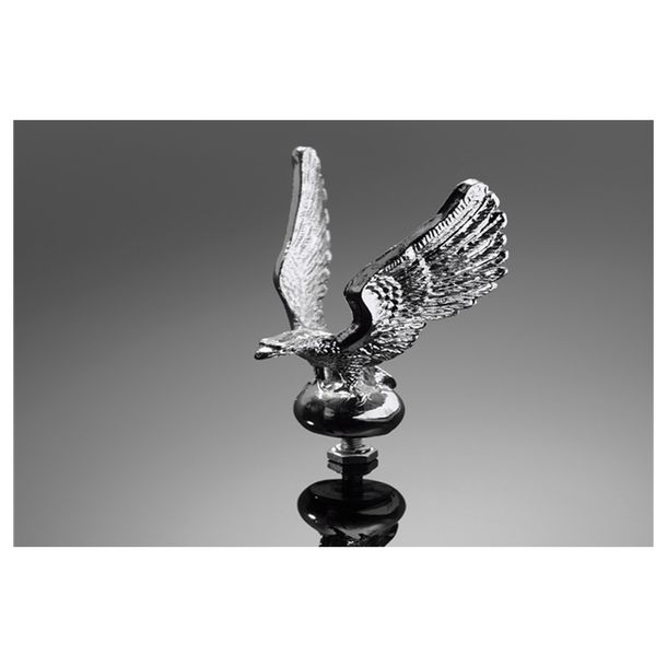 HIGHWAY HAWK Eagle, vertical, figura de guardabarros, cromo, talla S