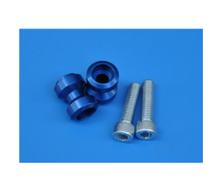 Bobine IBEX M10 x 1,25 mm adattatore racing blu per supporto di riparazione con attacco ad artiglio