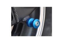 Bobine IBEX M6, adattatore racing blu per cavalletto di riparazione con attacco ad artiglio