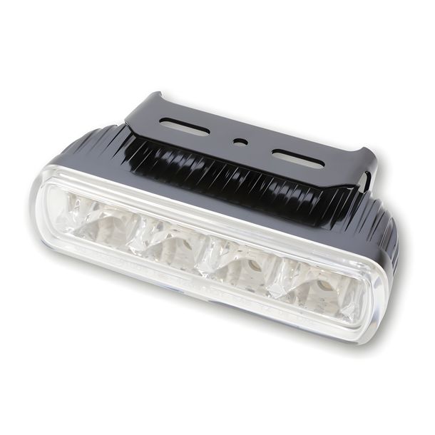 LED-DRL w. 4 LEDs, rectangular, E-mark