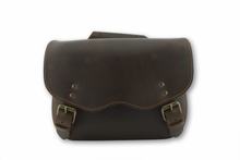 Sac en cuir de buffle d'eau, marron