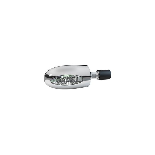 Lenkerendenblinker BL 1000 LED, chrom