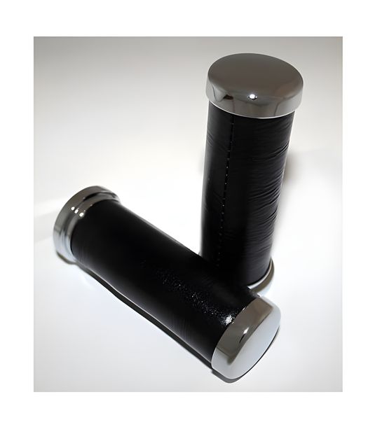Lenkergriffe Chrom / Leder