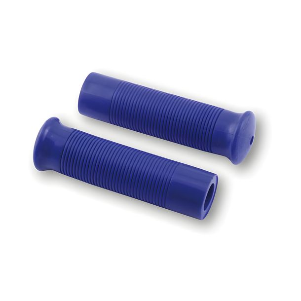 Lenkergriffe Custom Retrostyle für 7/8 Zoll Lenker (22mm) in blau