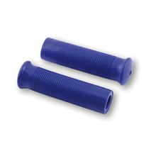 Manopole Manopole Custom Retrostyle per manubrio 7/8 pollici (22 mm) in blu