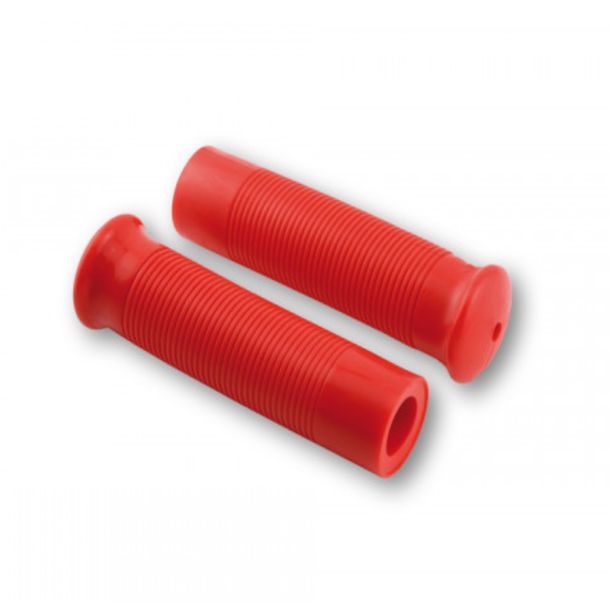 Lenkergriffe Custom Retrostyle für 7/8 Zoll Lenker (22mm) in rot