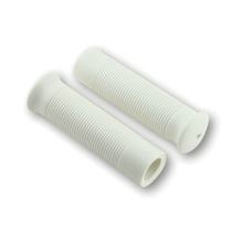 Manopole Manopole Custom Retrostyle per manubrio 7/8 pollici (22 mm) in bianco