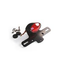 LSL Rear light Clubman, black, red glass