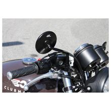 LSL Mirror Clubman with LSL logo, right, black