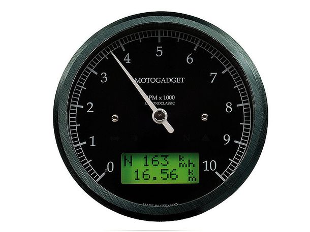 motogadget Chronoclassic Drehzahlmesser -10.000 U/min