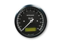 motogadget Chronoclassic Drehzahlmesser -14.000 U/min, grüne LCD Anzeige