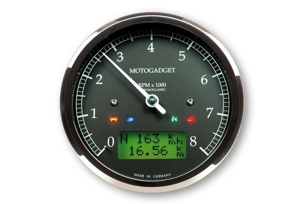 motogadget Chronoclassic Drehzahlmesser -8.000 U/min