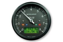 motogadget Chronoclassic Drehzahlmesser -8.000 U/min, grüne LCD Anzeige